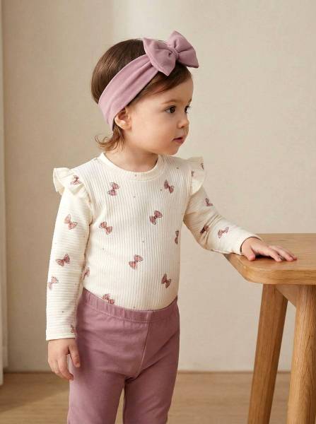 Κορμάκι Small hearts & nude