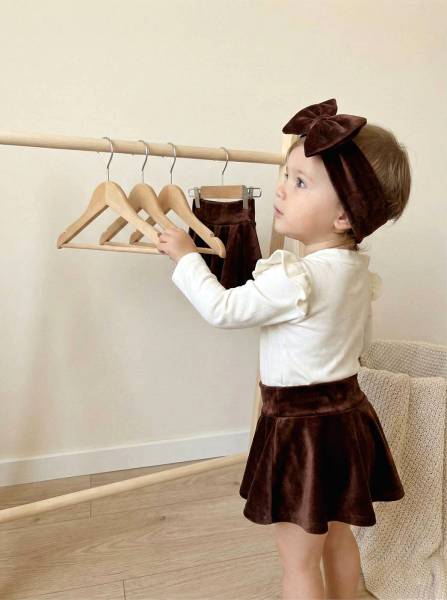 Κορμάκι Nude βελουτέ