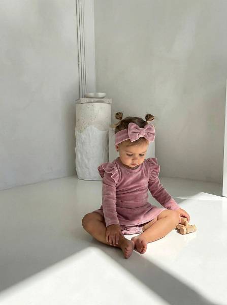 Κορμάκι Caramel & καφέ βελουτέ