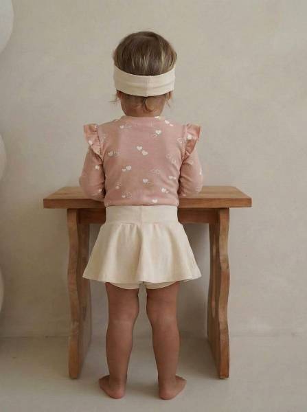 Κορμάκι tiny bows & nude