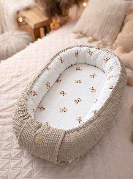 Βρεφική φωλιά Bear muslin
