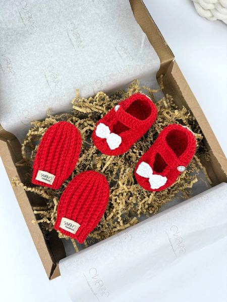 Παπουτσάκια κόκκινα