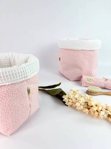 Καλαθάκια οργάνωσης Pink dots