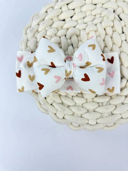 Κορδέλα small hearts βαμβακερή