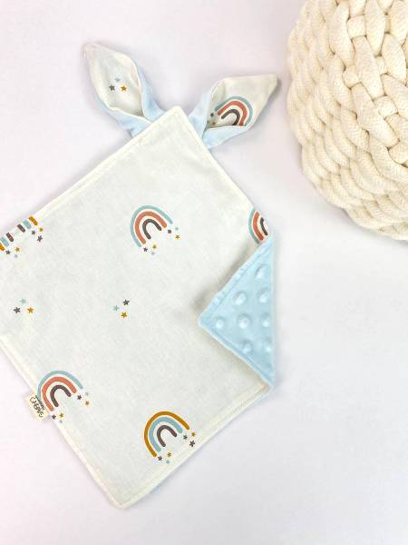 Κλιπ πιπίλας Pastel rainbow