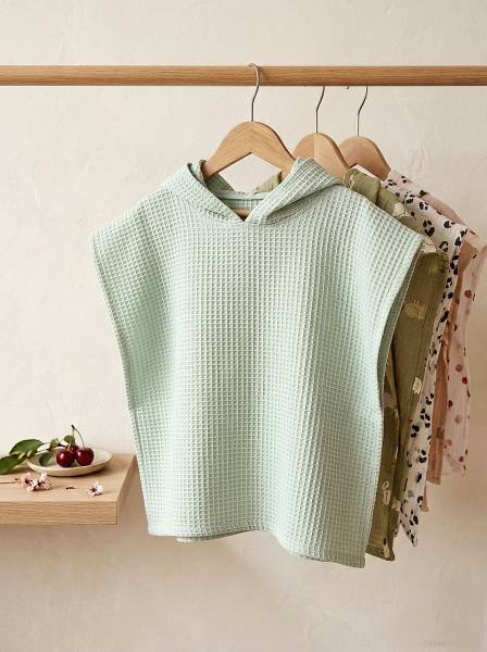 Poncho Mint πικέ