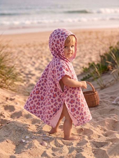 Poncho Leopar muslin