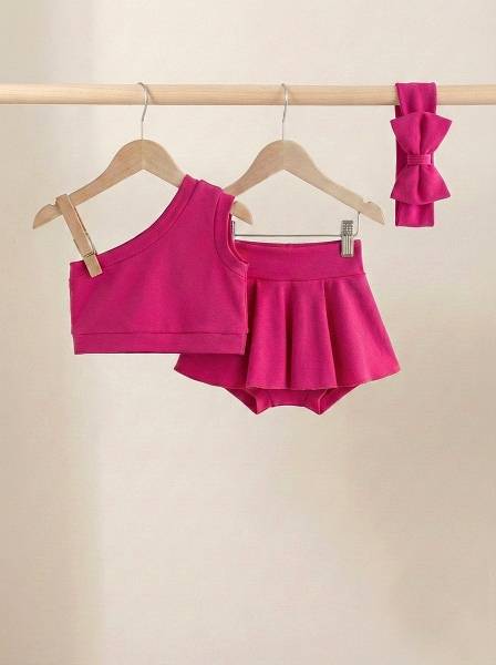 Crop top φούξια