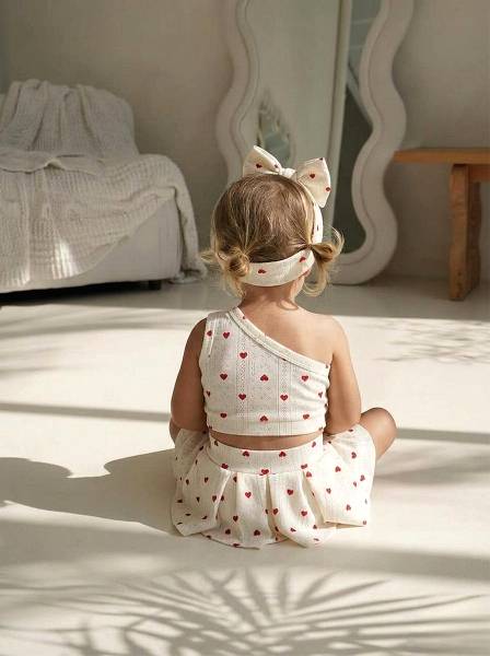 Crop top ροζ leopar & nude