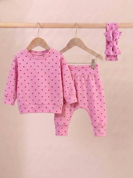 Sweatshirt Pink hearts