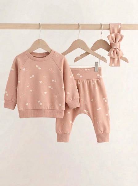 Sweatshirt Σομόν καρδιές