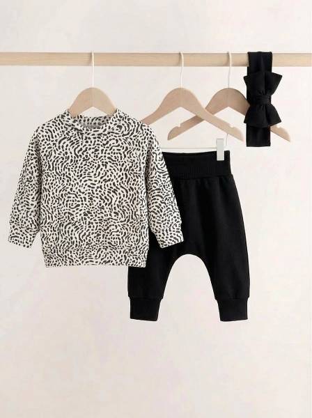 Sweatshirt Ζεβρέ & Μαύρο