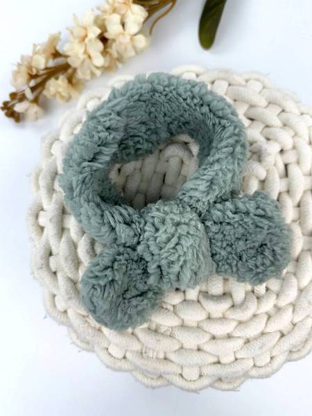 Κορδέλα teddy λευκή