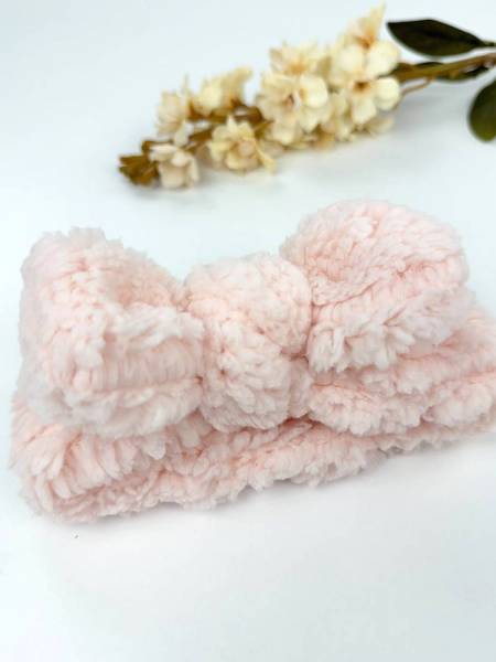 Κορδέλα teddy ροζ