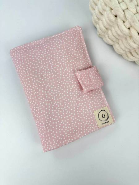 Θήκη βιβλιαρίου Pink dots