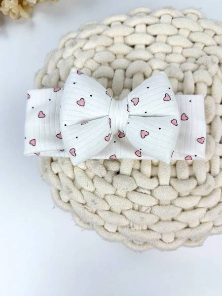 Κορδέλα tiny hearts βαμβακερή