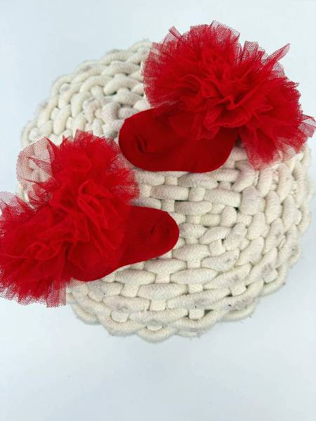 Καλτσάκια Tutu κόκκινα