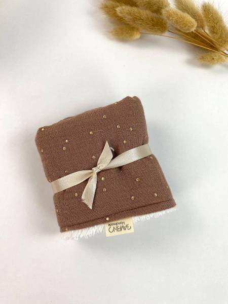Πανάκια φροντίδας Cacao dots mouslin 2τμχ