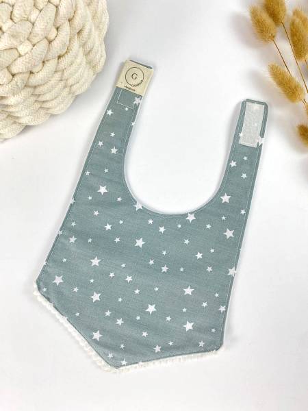 Σαλιάρα Grey stars