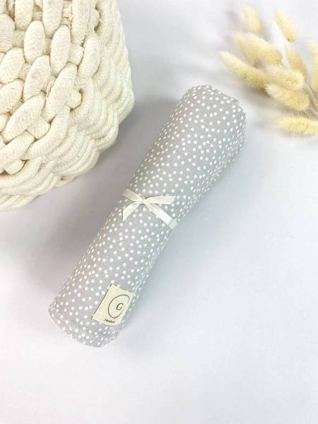 Κάλυμμα αλλαγής πάνας Grey dots