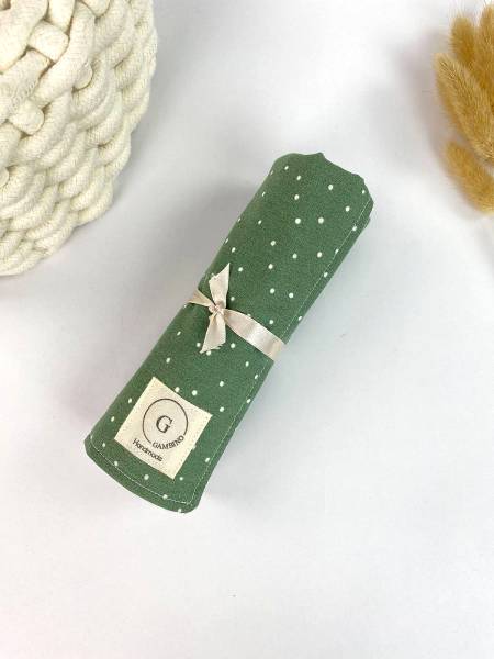 Κάλυμμα αλλαγής πάνας Green dots