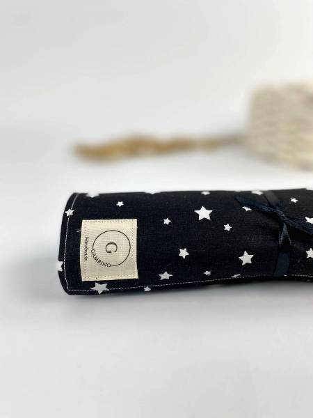 Κάλυμμα αλλαγής πάνας Cacao dots mouslin